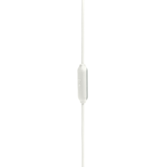 JBL Endurance Run 2 Wired - White - Waterproof Wired Sports In-Ear Headphones - Detailshot 2